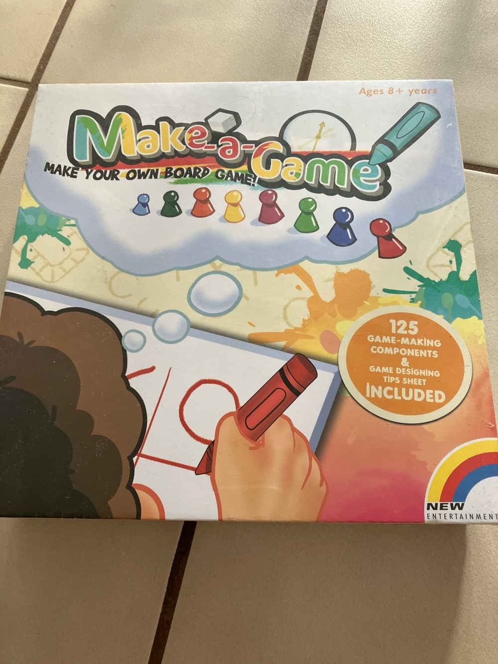 Make-a-Game Creative Board Game Kit - Multicolor